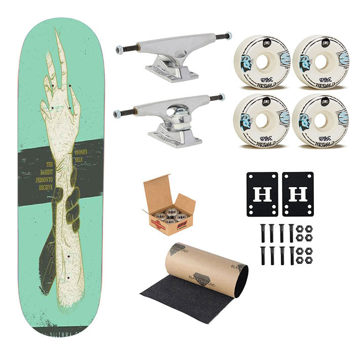 Shapeshifting Skateboard Complete Board 8.0" X 31.75"