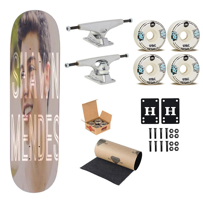 Shawn Mendes Mb Skateboard Complete Board 8.0" X 31.75"