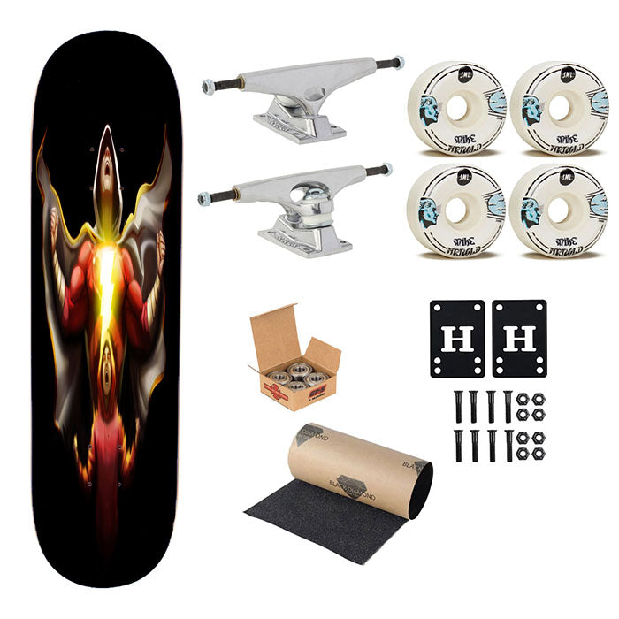 Shazam 019 Comics A Skateboard Complete Board 8.0" X 31.75"