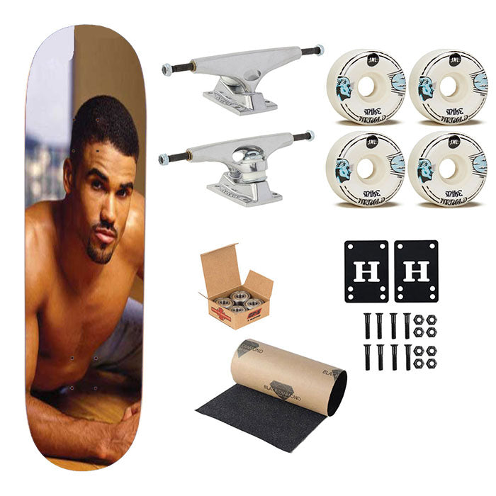 Shemar Moore Skateboard Complete Board 8.0" X 31.75"