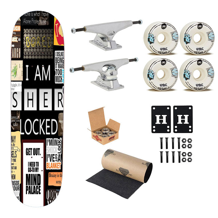 Sherlock Skateboard Complete Board 8.0" X 31.75"