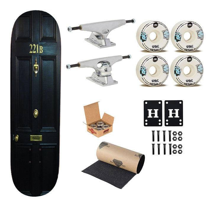 Sherlock Holmes 1B Do Skateboard Complete Board 8.0" X 31.75"