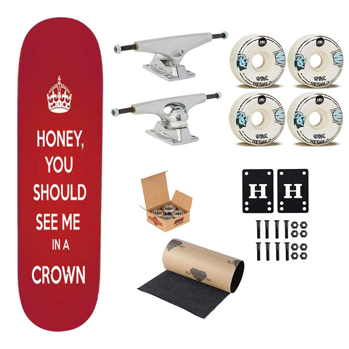 Sherlock Honey Skateboard Complete Board 8.0" X 31.75"