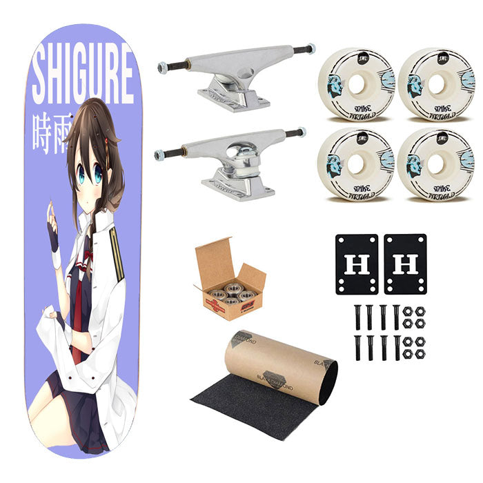 Shigure Kancolle Kantai Collection Anime Skateboard Complete Board 8.0" X 31.75"