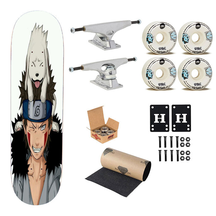 Shikamaru Naruto Shipuden Skateboard Complete Board 8.0" X 31.75"