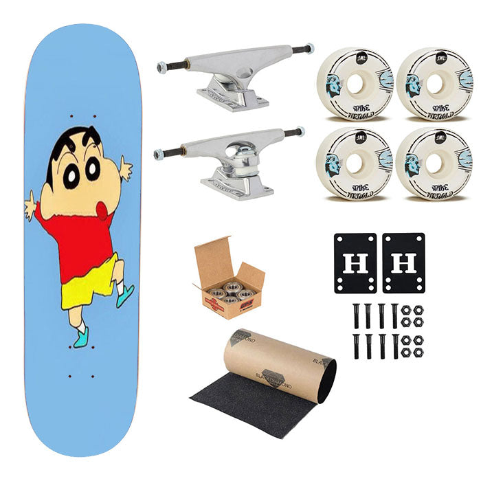 Shin Chan Cute Skateboard Complete Board 8.0" X 31.75"