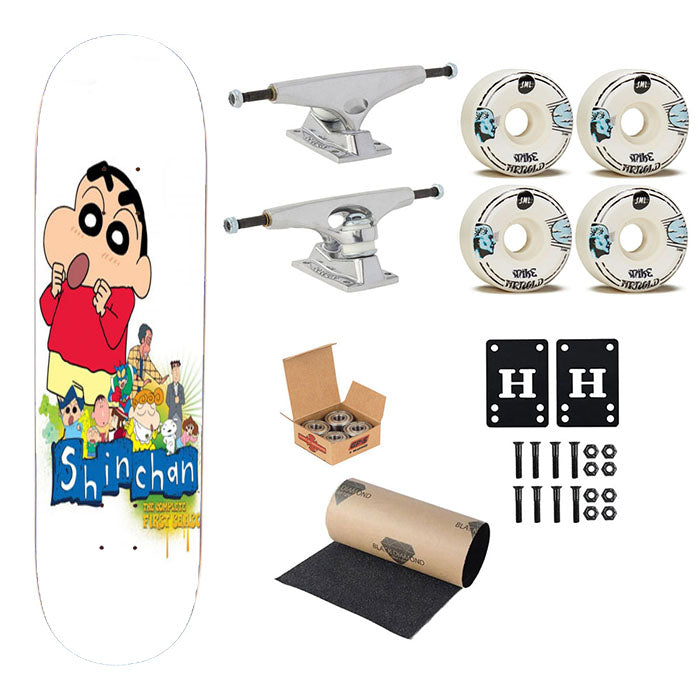 Shin Chan The Complete First Season Skateboard Complete Board 8.0" X 31.75"