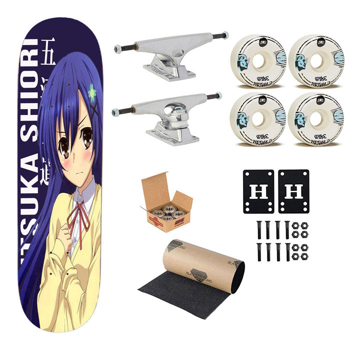 Shiori Itsuka Date A Live Anime Skateboard Complete Board 8.0" X 31.75"