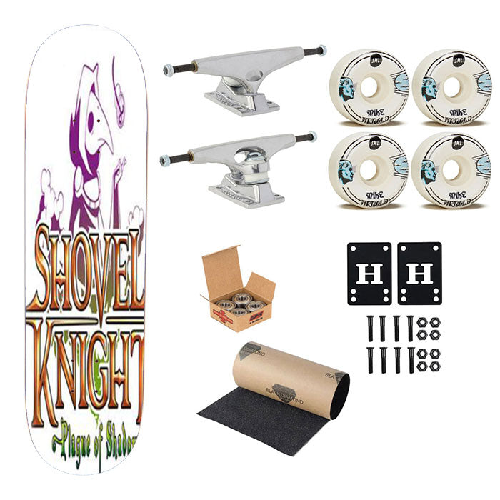 Shovel Knight Plague Of Shadows Skateboard Complete Board 8.0" X 31.75"