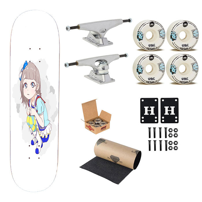 Shuka Saito Love Live Skateboard Complete Board 8.0" X 31.75"