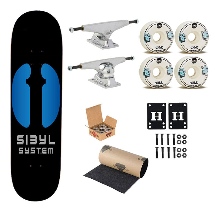 Sibyl System Psycho Pass Skateboard Complete Board 8.0" X 31.75"