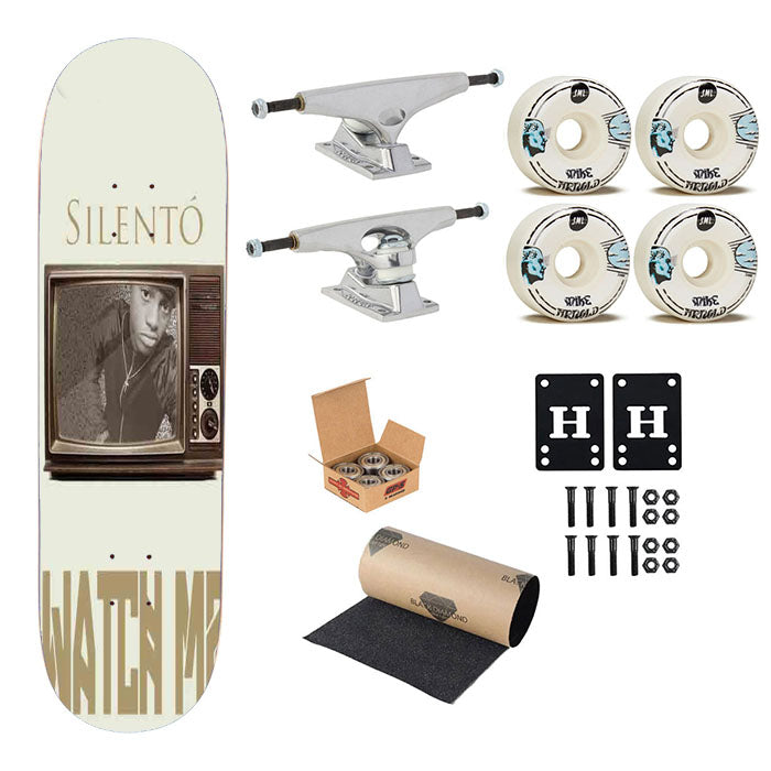 Silento Watch Me Skateboard Complete Board 8.0" X 31.75"