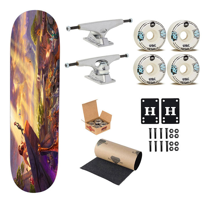 Simba The Lion King Skateboard Complete Board 8.0" X 31.75"