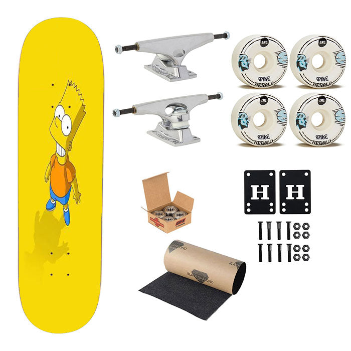 Simpsons Skateboard Complete Board 8.0" X 31.75"