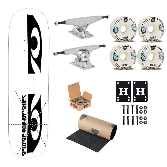 Siouxsie And The Banshees Skateboard Complete Board 8.0" X 31.75"