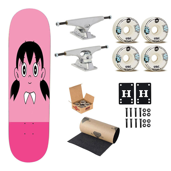 Sizuka Minimalist Skateboard Complete Board 8.0" X 31.75"