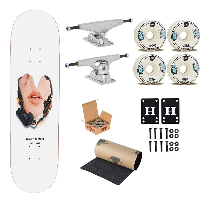 Skizzy Mars Alone Together Skateboard Complete Board 8.0" X 31.75"