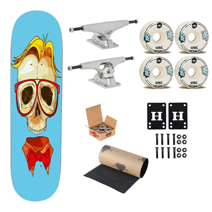 Skull Classy Skateboard Complete Board 8.0" X 31.75"