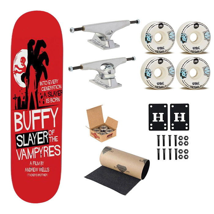 Slayer Of The Vampyres Skateboard Complete Board 8.0" X 31.75"