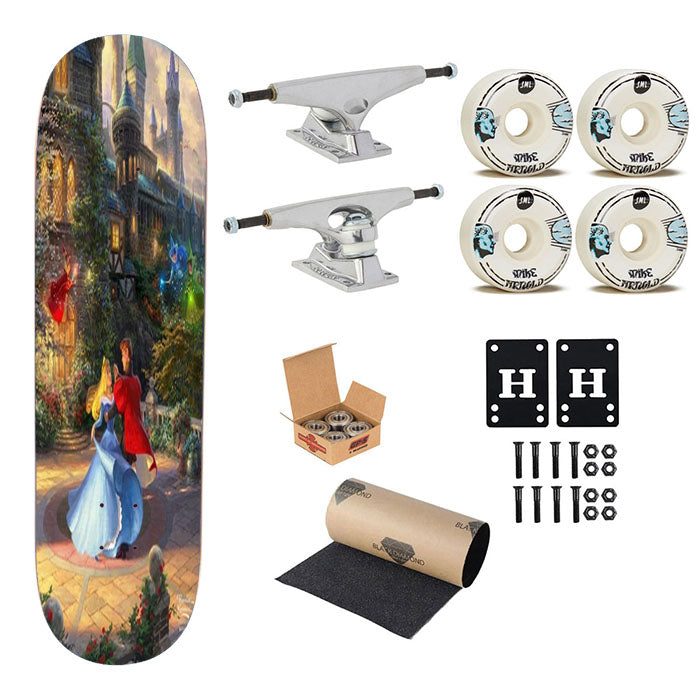 Sleeping Beauty Dancing In The Enchanted Light Skateboard Complete Board 8.0" X 31.75"