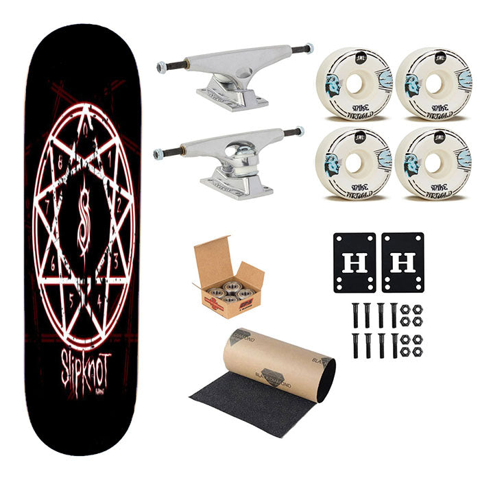 Slipknot Skateboard Complete Board 8.0" X 31.75"