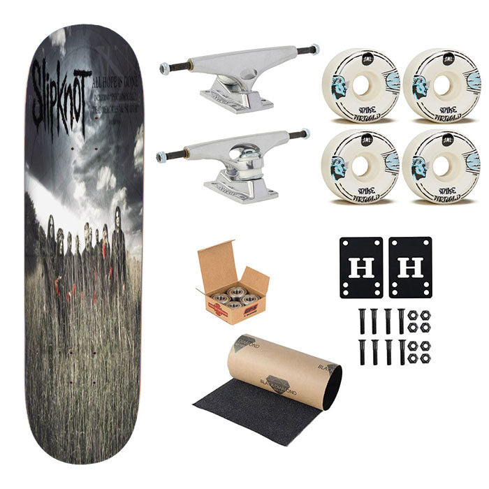 Slipknot 5 Skateboard Complete Board 8.0" X 31.75"