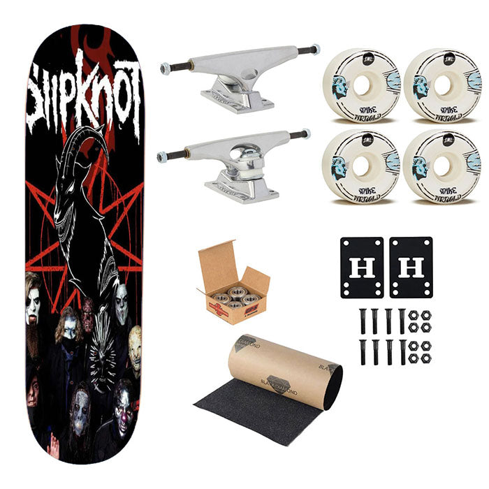 Slipknot Band Poster Art Skateboard Complete Board 8.0" X 31.75"