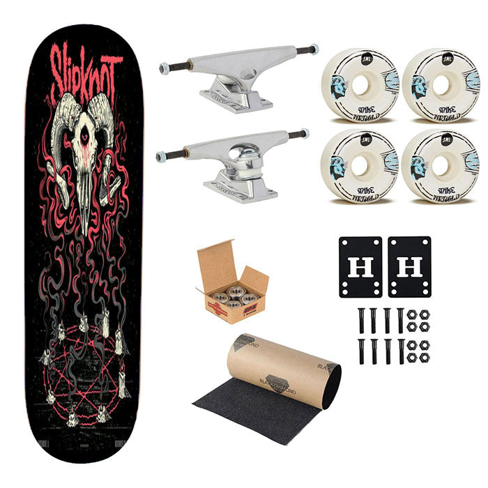 Slipknot Goats Skateboard Complete Board 8.0" X 31.75"