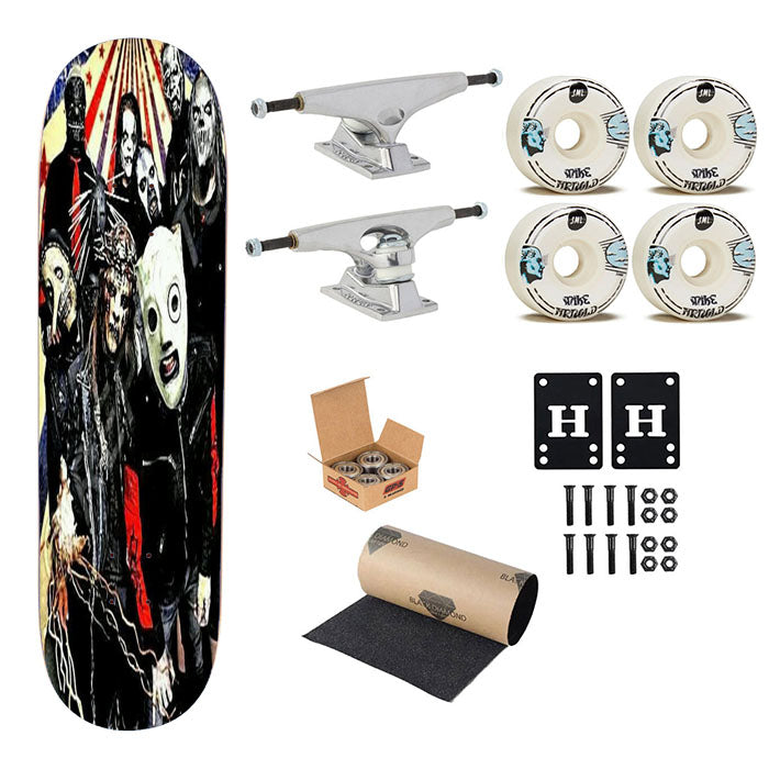 Slipknot Poster Skateboard Complete Board 8.0" X 31.75"