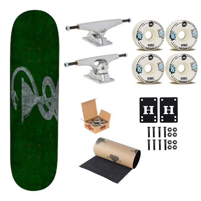 Slytherin Romierys Skateboard Complete Board 8.0" X 31.75"