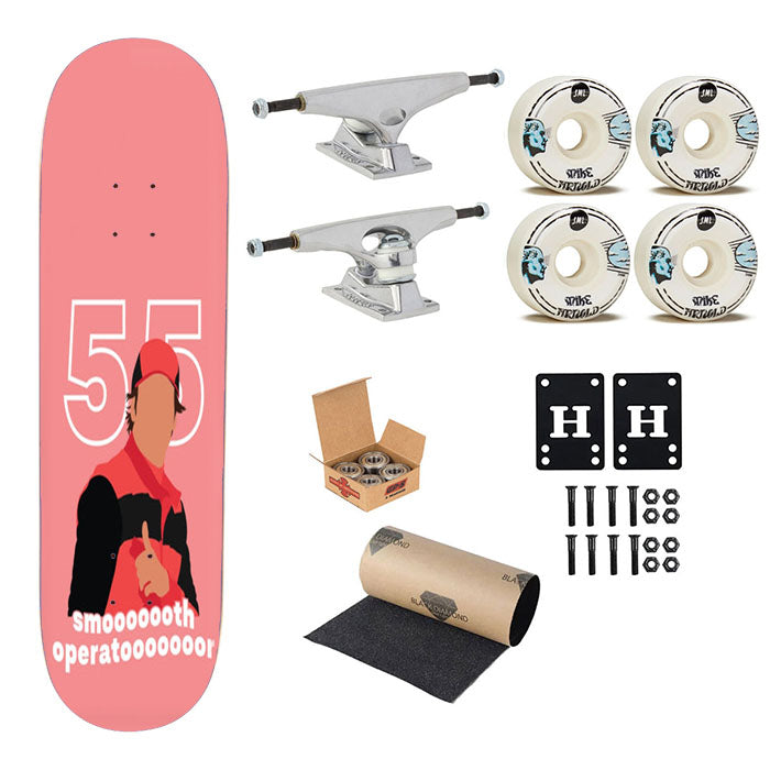Smooth Operator Skateboard Complete Board 8.0" X 31.75"