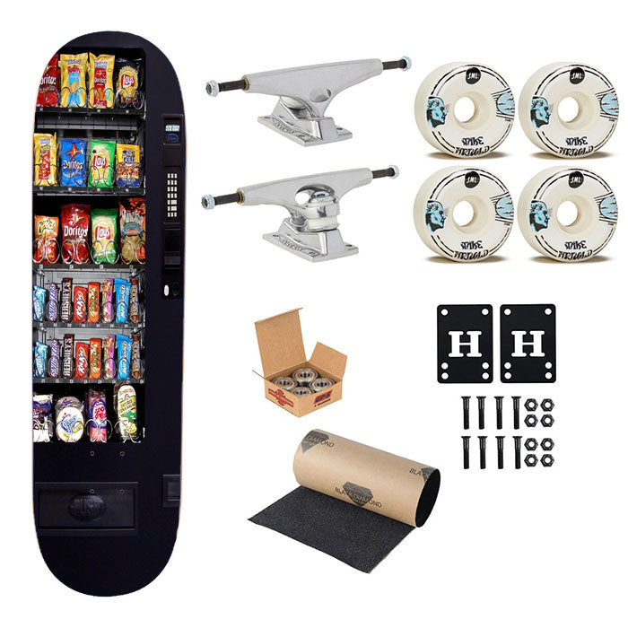 Snacks Vending Machine Skateboard Complete Board 8.0" X 31.75"