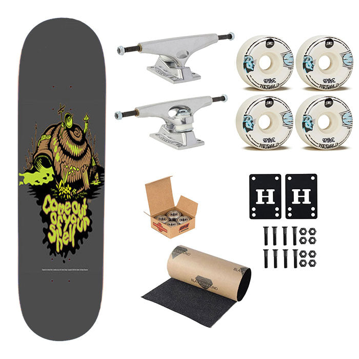 Snailface Skateboard Complete Board 8.0" X 31.75"