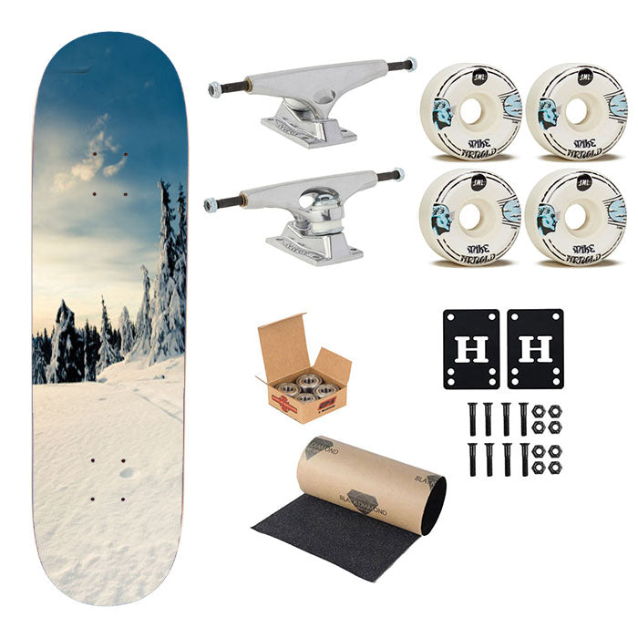 Snow Forest Skateboard Complete Board 8.0" X 31.75"