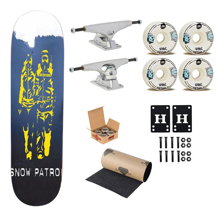 Snow Patrol Skateboard Complete Board 8.0" X 31.75"
