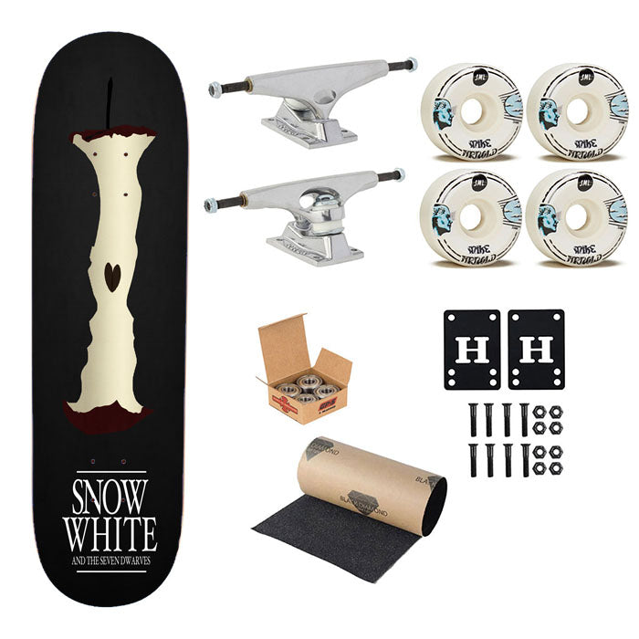 Snow White Cover Poster Design Skateboard Complete Board 8.0" X 31.75"