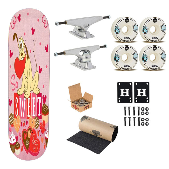 So Sweet Pluto Skateboard Complete Board 8.0" X 31.75"