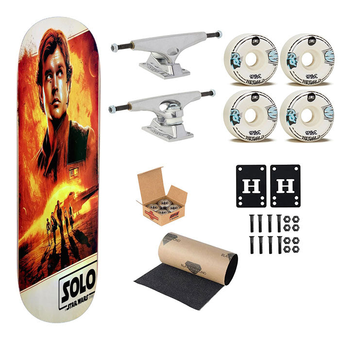 Solo A Star Wars Story Skateboard Complete Board 8.0" X 31.75"