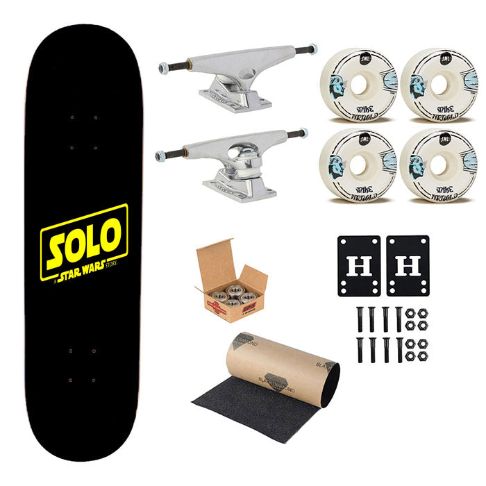 Solo Star Wars Story Skateboard Complete Board 8.0" X 31.75"