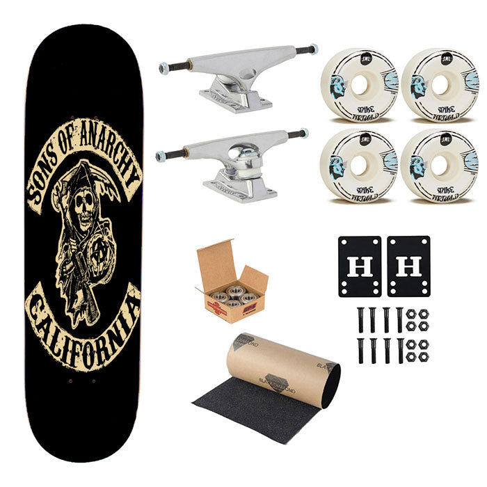 Sons Of Anarchy Skateboard Complete Board 8.0" X 31.75"