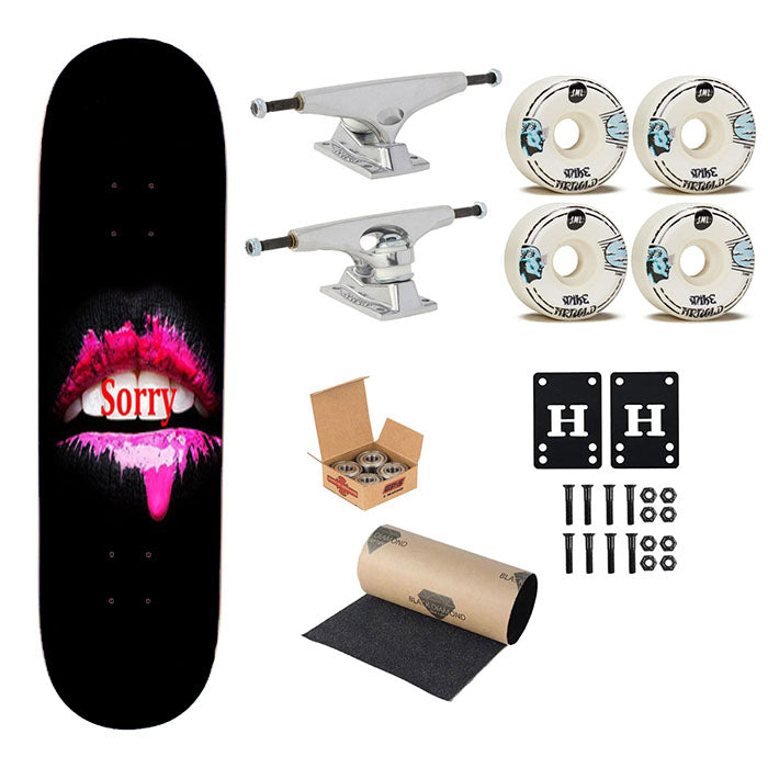 Sorry Mouth Skateboard Complete Board 8.0" X 31.75"
