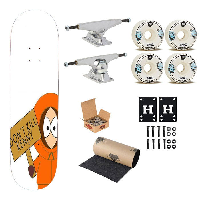 South Park Kenny Don'T Kill Skateboard Complete Board 8.0" X 31.75"