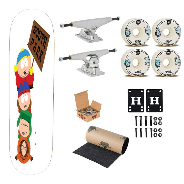 South Park Stacked Skateboard Complete Board 8.0" X 31.75"