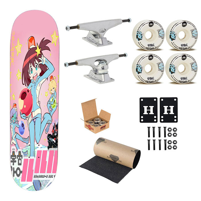 Space Patrol Luluco Skateboard Complete Board 8.0" X 31.75"