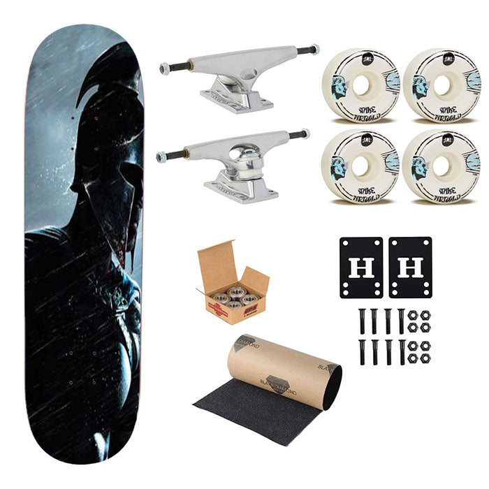 Spartan Rain Skateboard Complete Board 8.0" X 31.75"