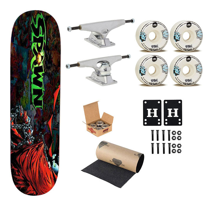Spawn Video Game 5 Skateboard Complete Board 8.0" X 31.75"