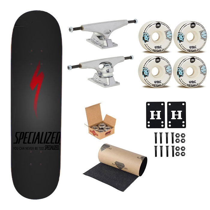 Specialized Logo Skateboard Complete Board 8.0" X 31.75"