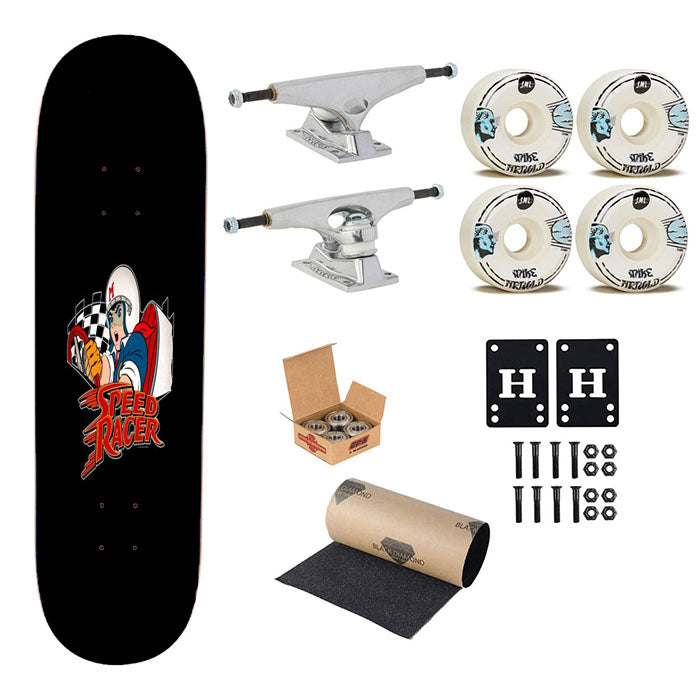 Speed Racer Meteoro Skateboard Complete Board 8.0" X 31.75"