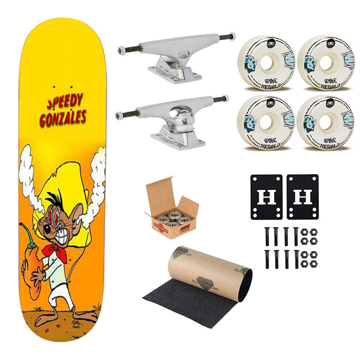 Speedy Gonzales Cartoon 2 Skateboard Complete Board 8.0" X 31.75"