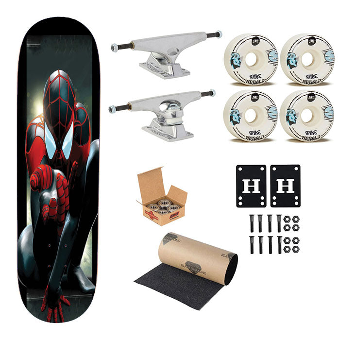 Spiderman Marvel Comics Avengers Skateboard Complete Board 8.0" X 31.75"